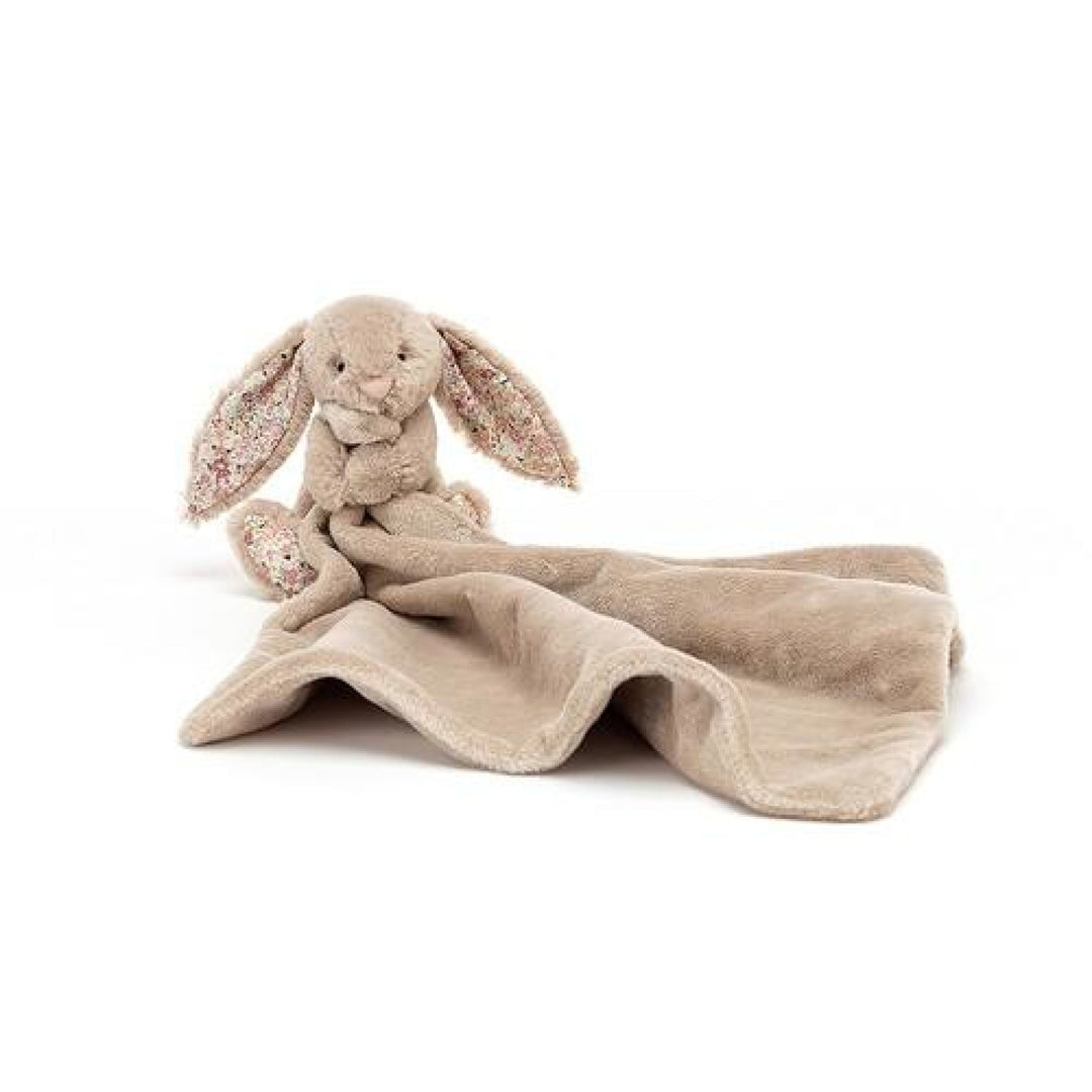 Jellycat Bashful Bea Beige Blossom Bunny Soother / Comforter