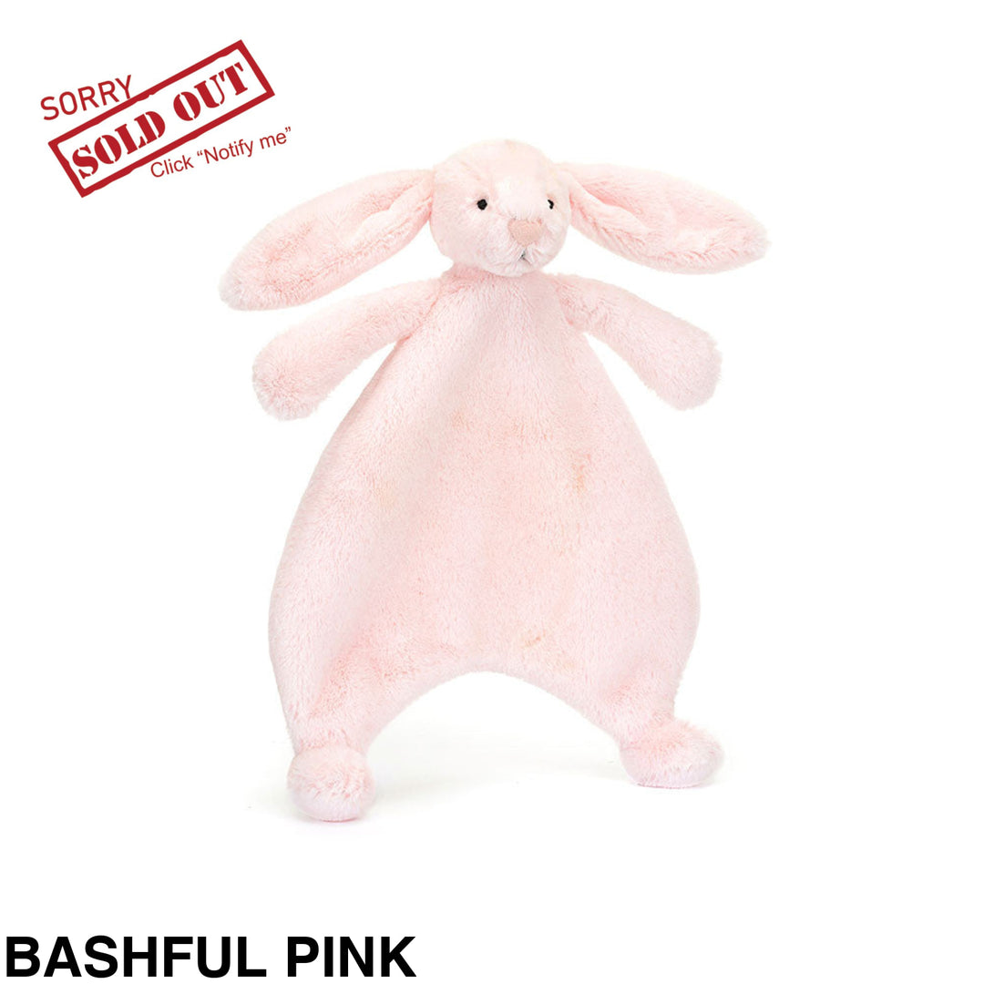 Jellycat Bashful Bunny Comforter Pink