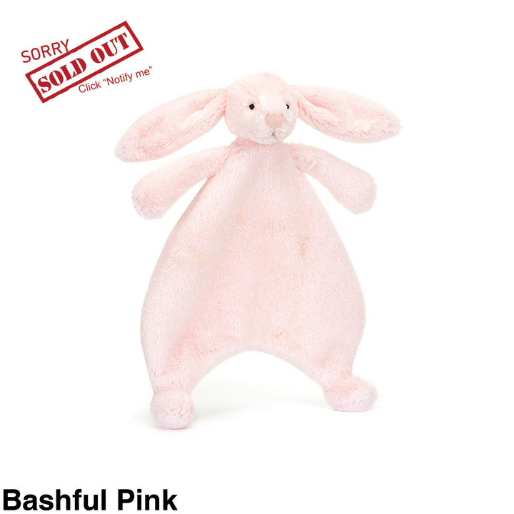 Jellycat Bashful Bunny Comforter Pink