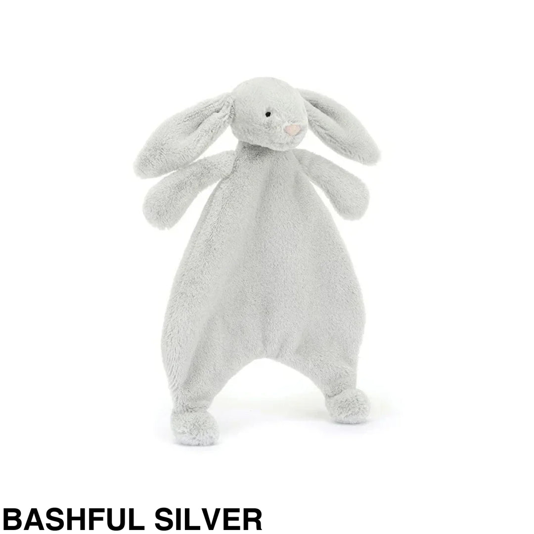 Jellycat Bashful Bunny Comforter Bashful Silver Comforter