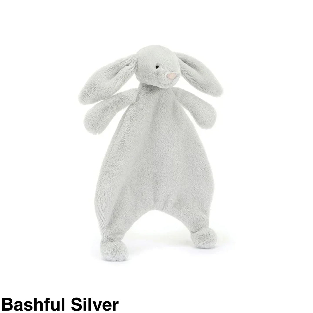Jellycat Bashful Bunny Comforter Bashful Silver Comforter