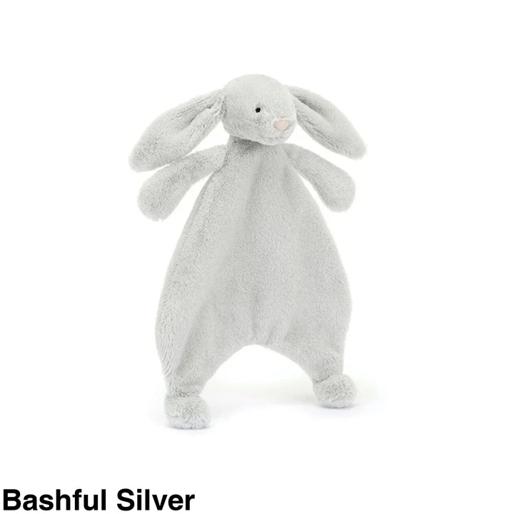 Jellycat Bashful Bunny Comforter Bashful Silver Comforter