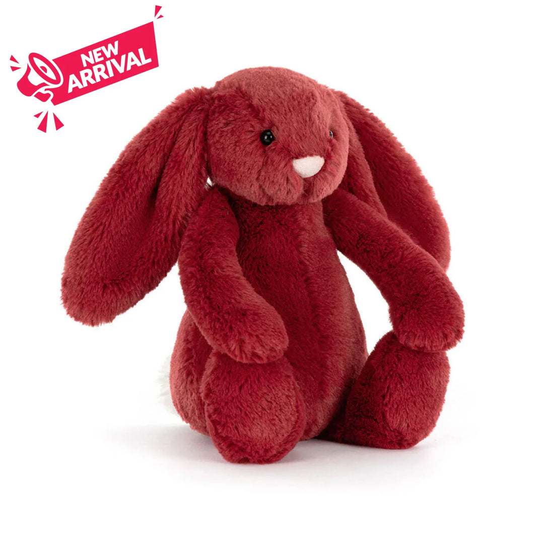 Jellycat Bashful Bunny Little (Small) - Redcurrant