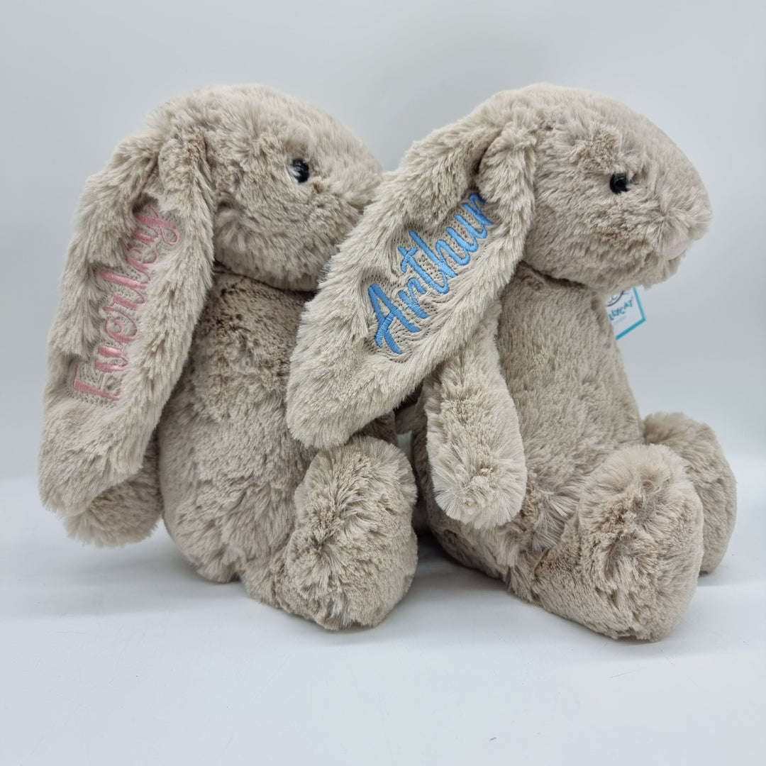 Beige Jellycat Bashful Bunny Medium Bunnies