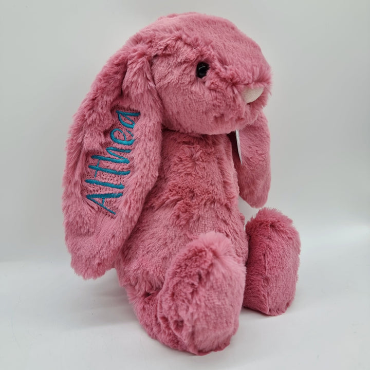 Cerise Jellycat Bashful Bunny Medium Bunnies