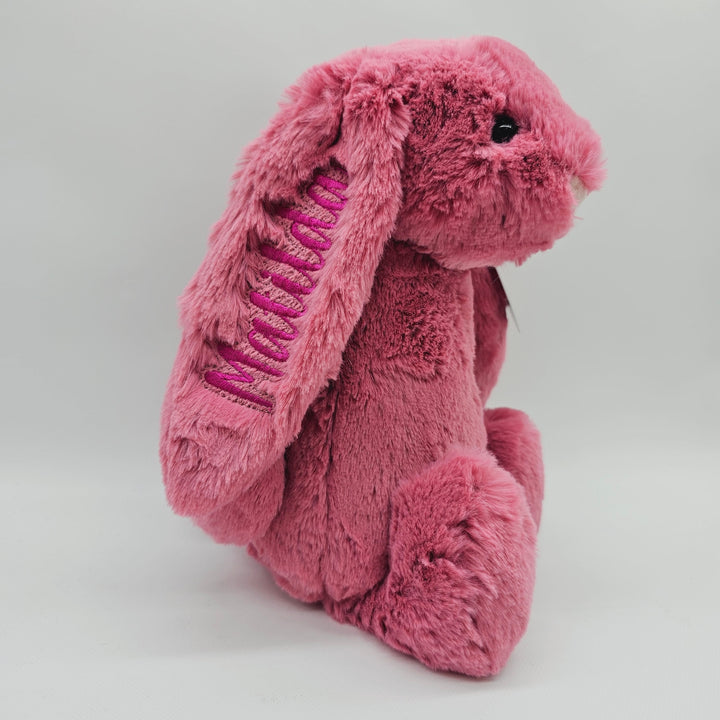 Cerise Jellycat Bashful Bunny Medium Bunnies