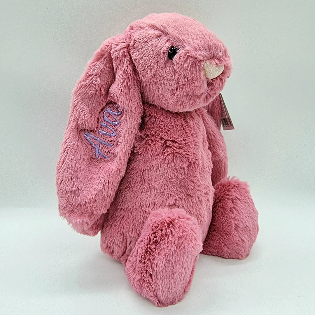 Cerise Jellycat Bashful Bunny Medium Bunnies