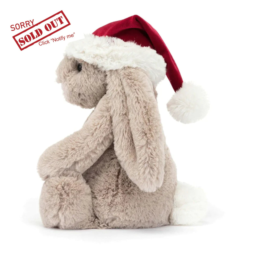 Jellycat Bashful Christmas Bunny Medium Bunnies