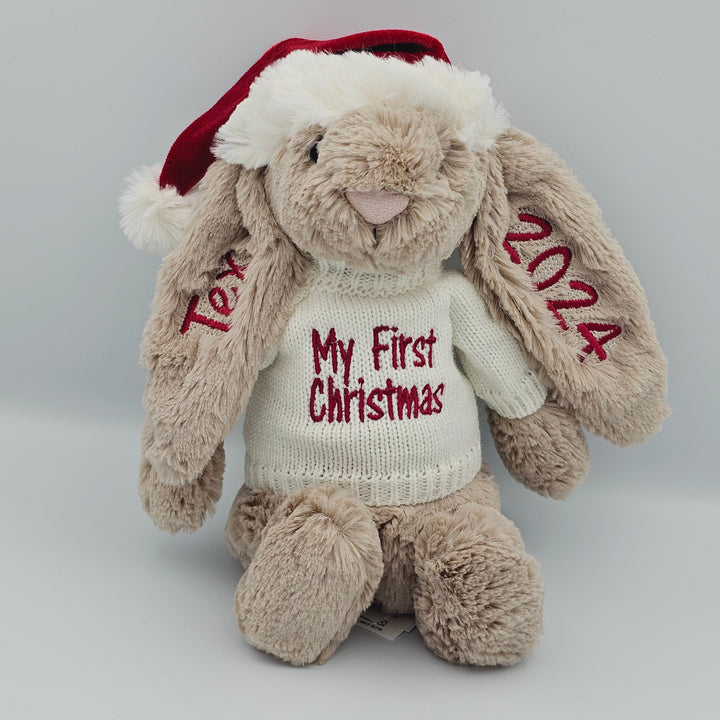 Jellycat Bashful Bunny Medium - Christmas Bunnies