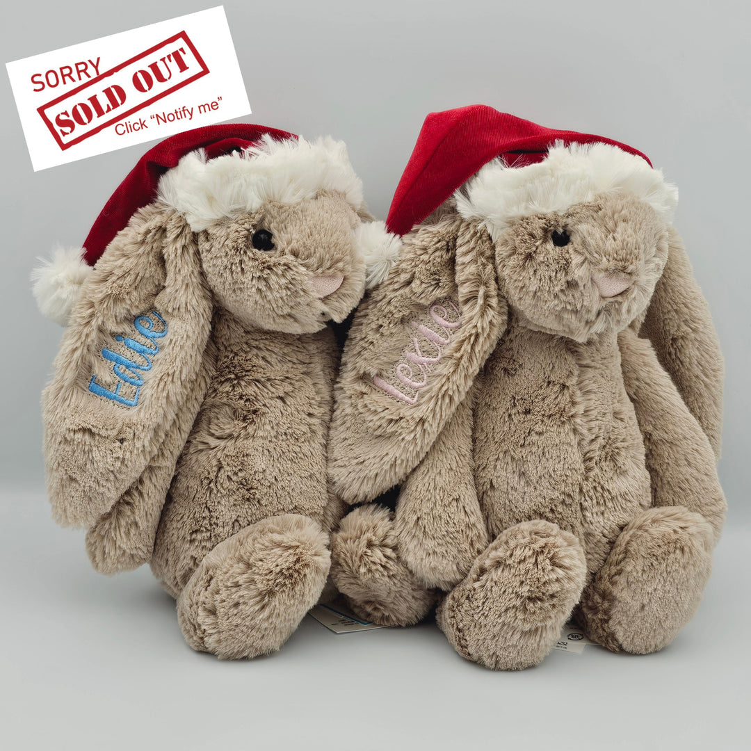 Jellycat Bashful Bunny Medium - Christmas Bunnies