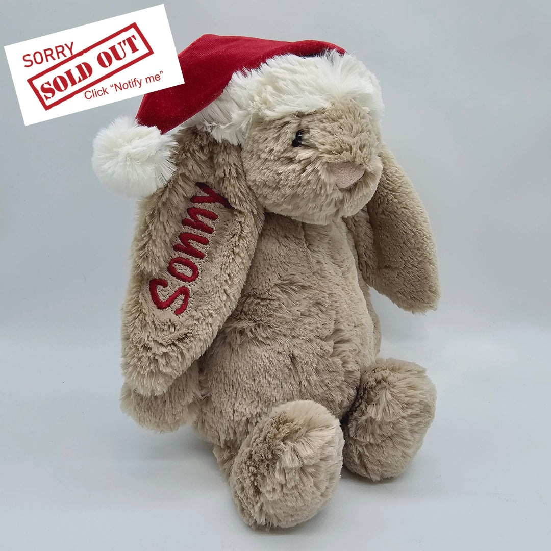 Jellycat Bashful Bunny Medium - Christmas Bunnies