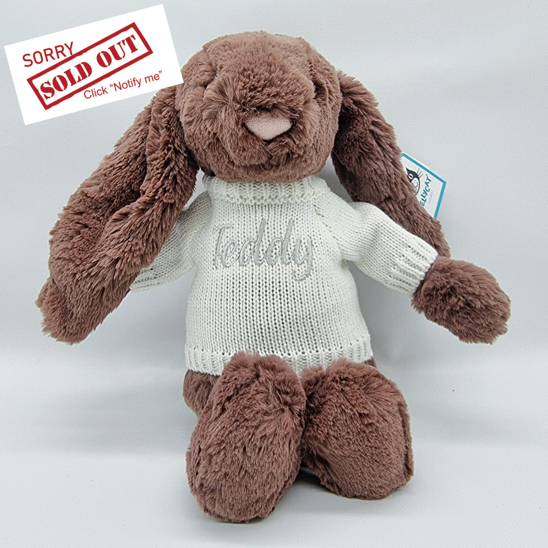 Fudge Jellycat Bashful Bunny Medium Bunnies