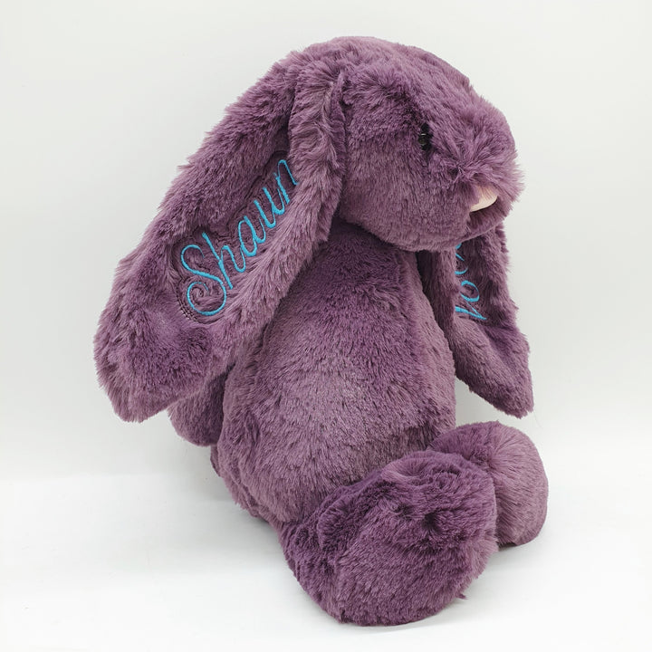 Plum Jellycat Bashful Bunny Medium Bunnies