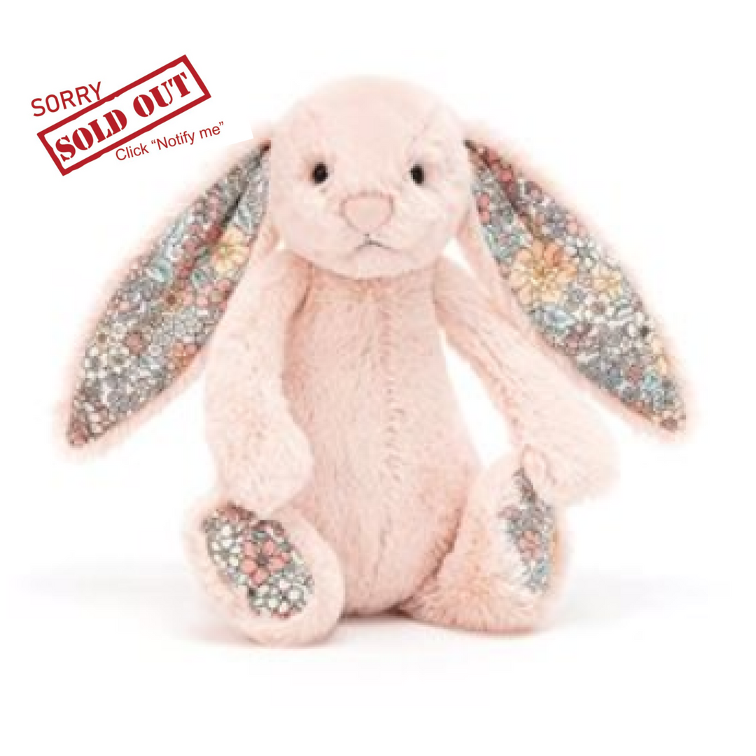 Blush Blossom Jellycat Bashful Bunny Small