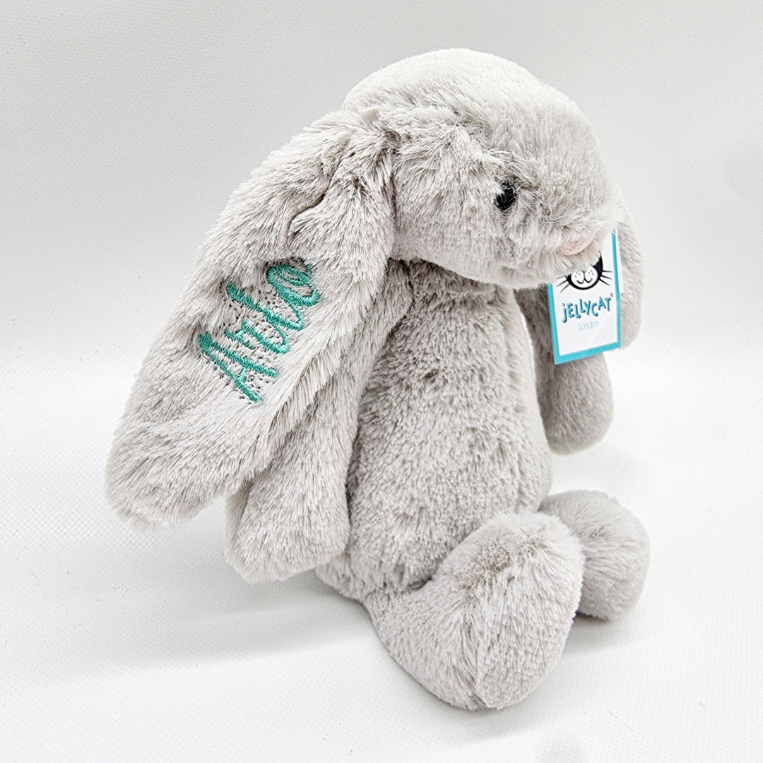 Silver Jellycat Bashful Bunny Small