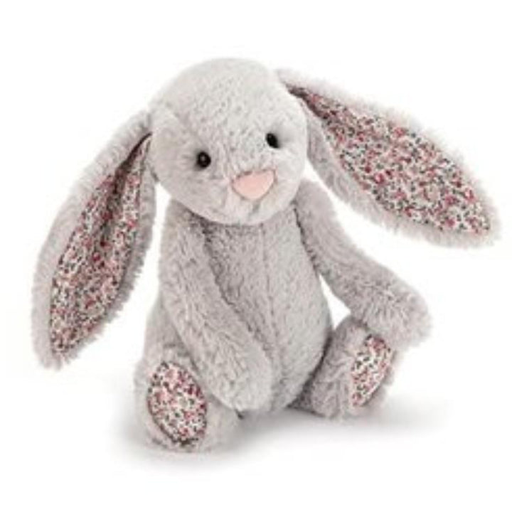 Silver Blossom Jellycat Bashful Bunny Small