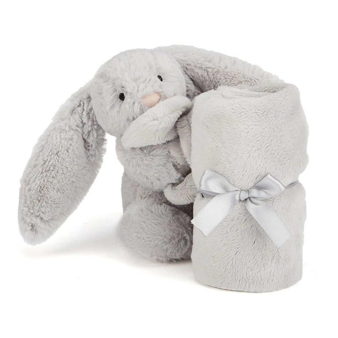 Jellycat Bashful Silver Bunny Soother / Comforter