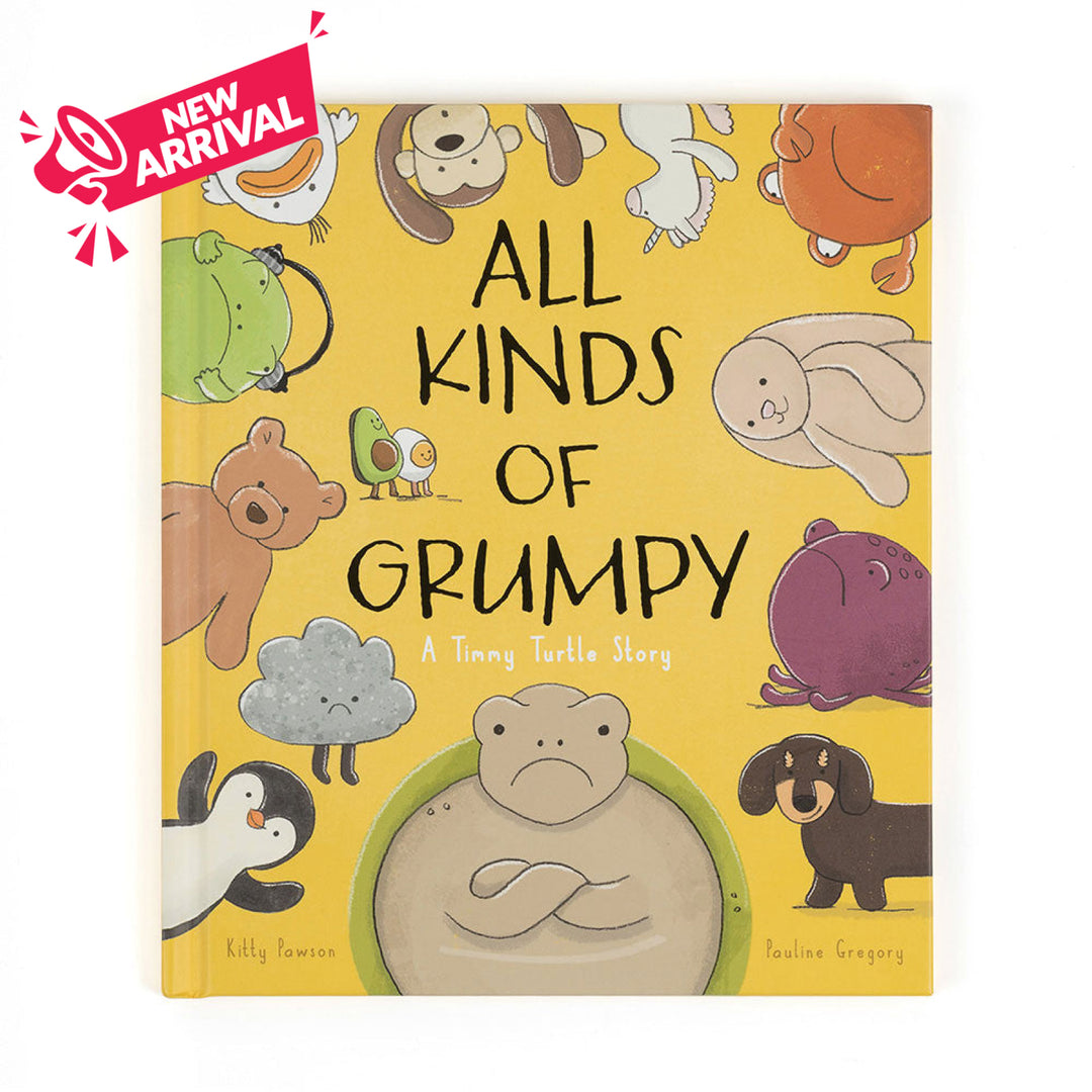 Jellycat Book All Kinds of Grumpy