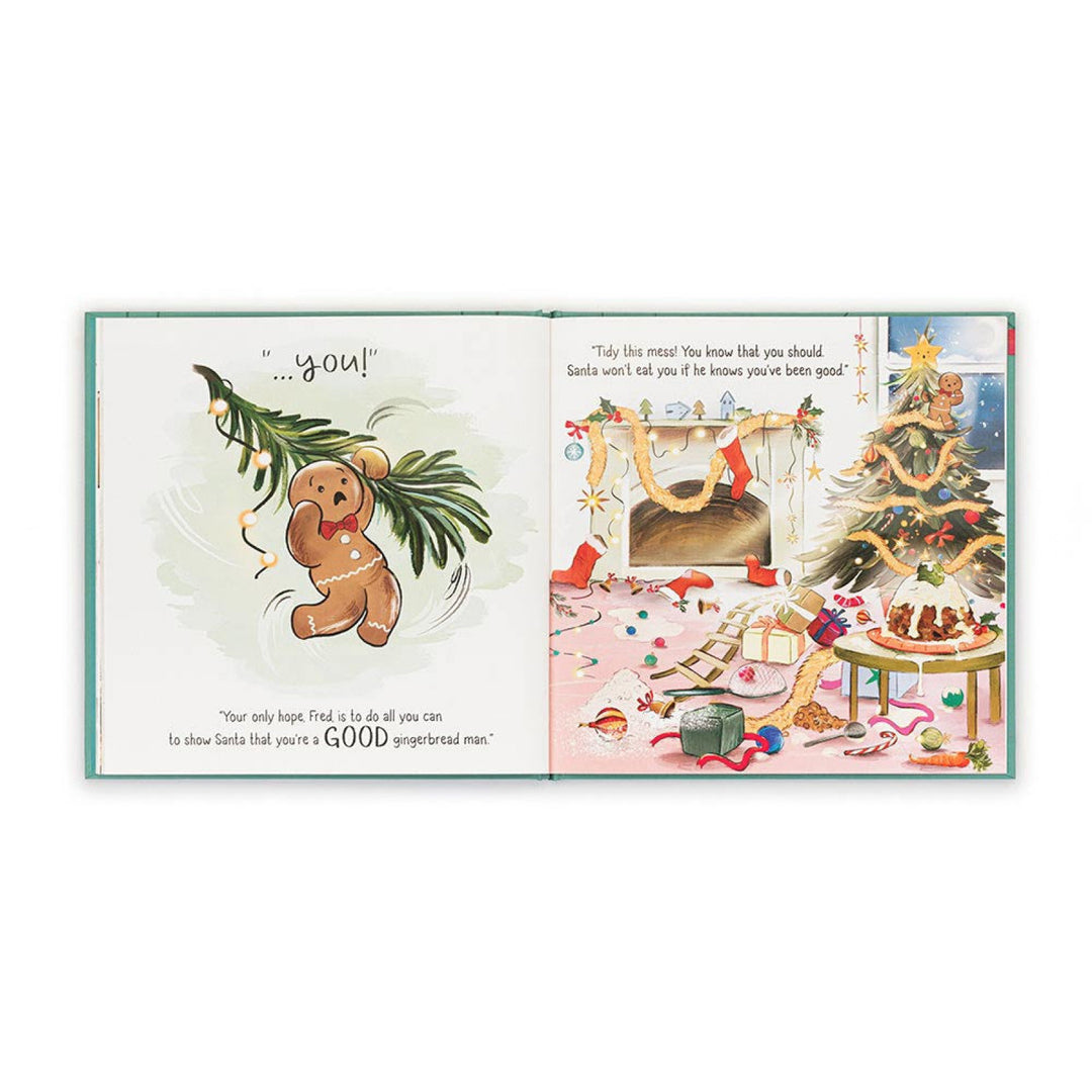 Jellycat Book - Gingerbread Fred
