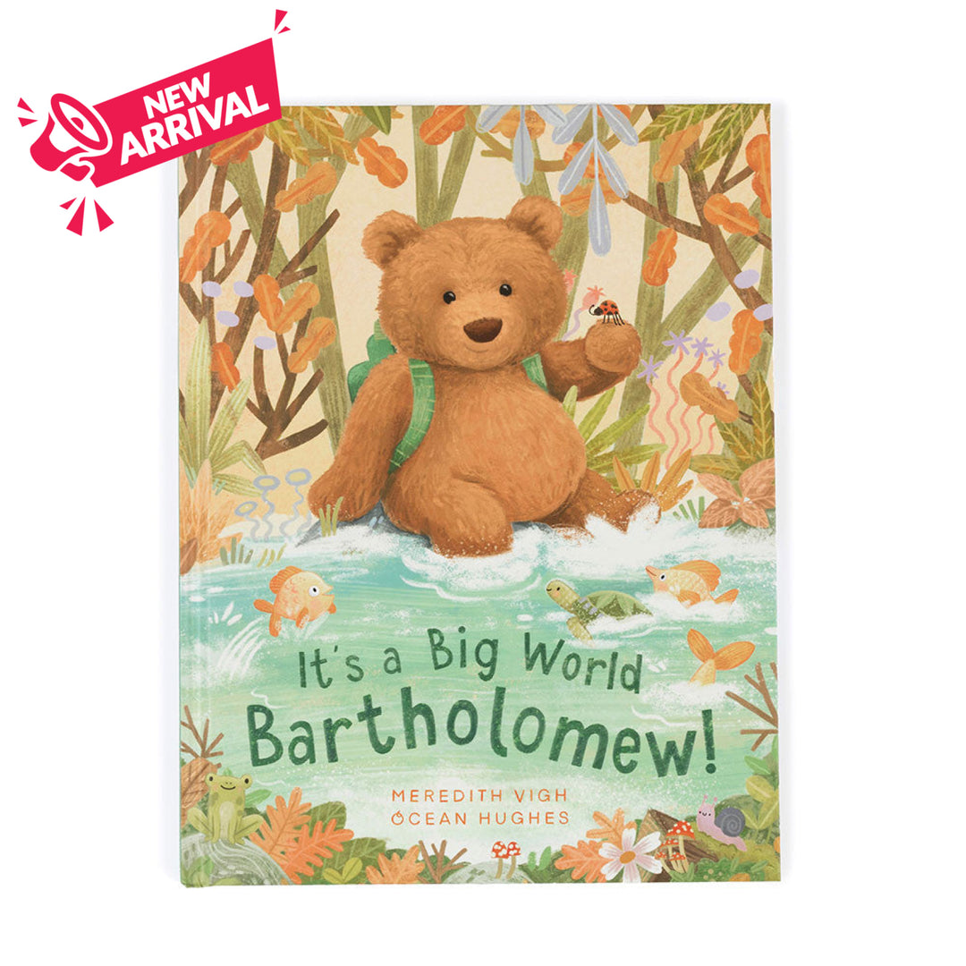 Jellycat Book - It’s A Big World Bartholomew Book