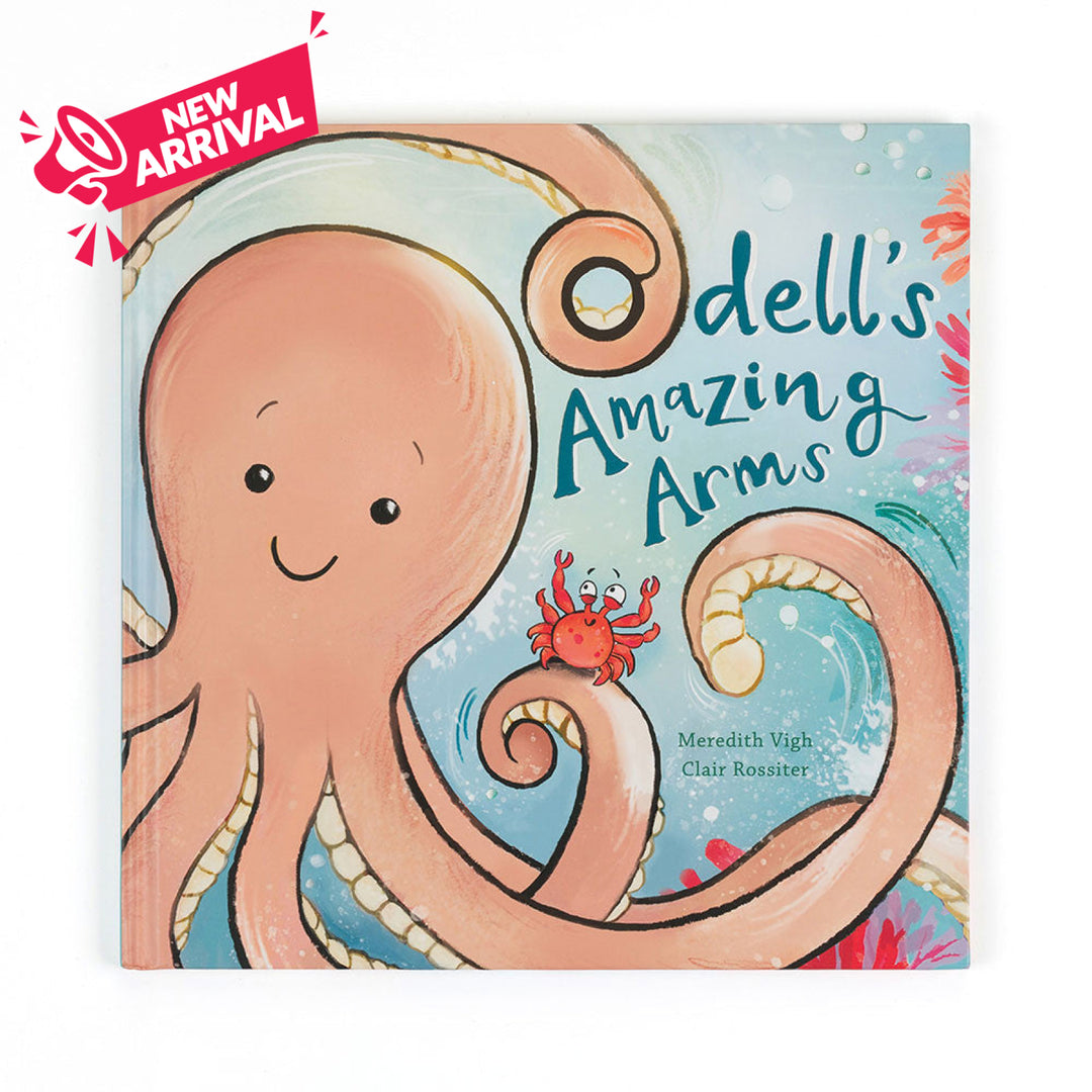 Jellycat Book Odell’s Amazing Arms