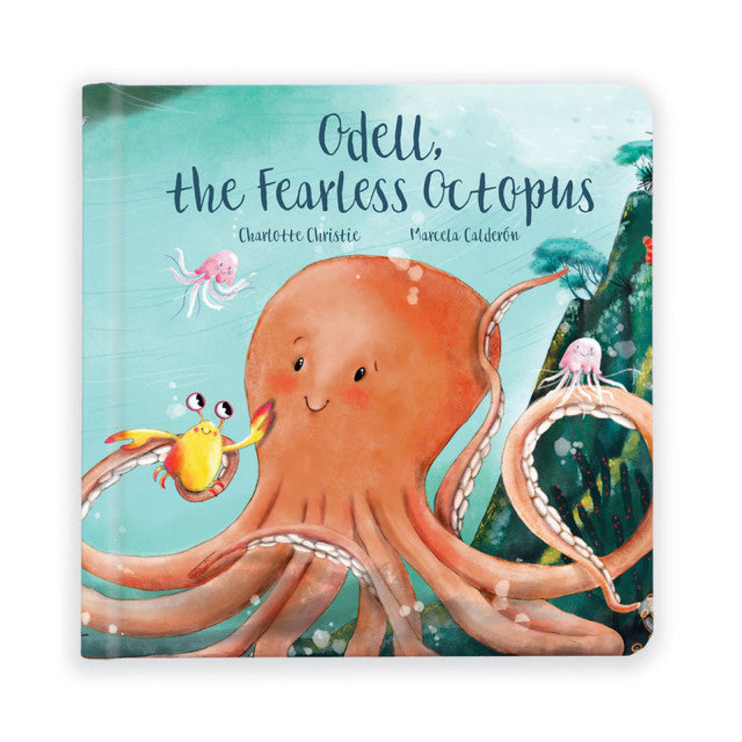 Jellycat Book - The Fearless Octopus Featuring Odell