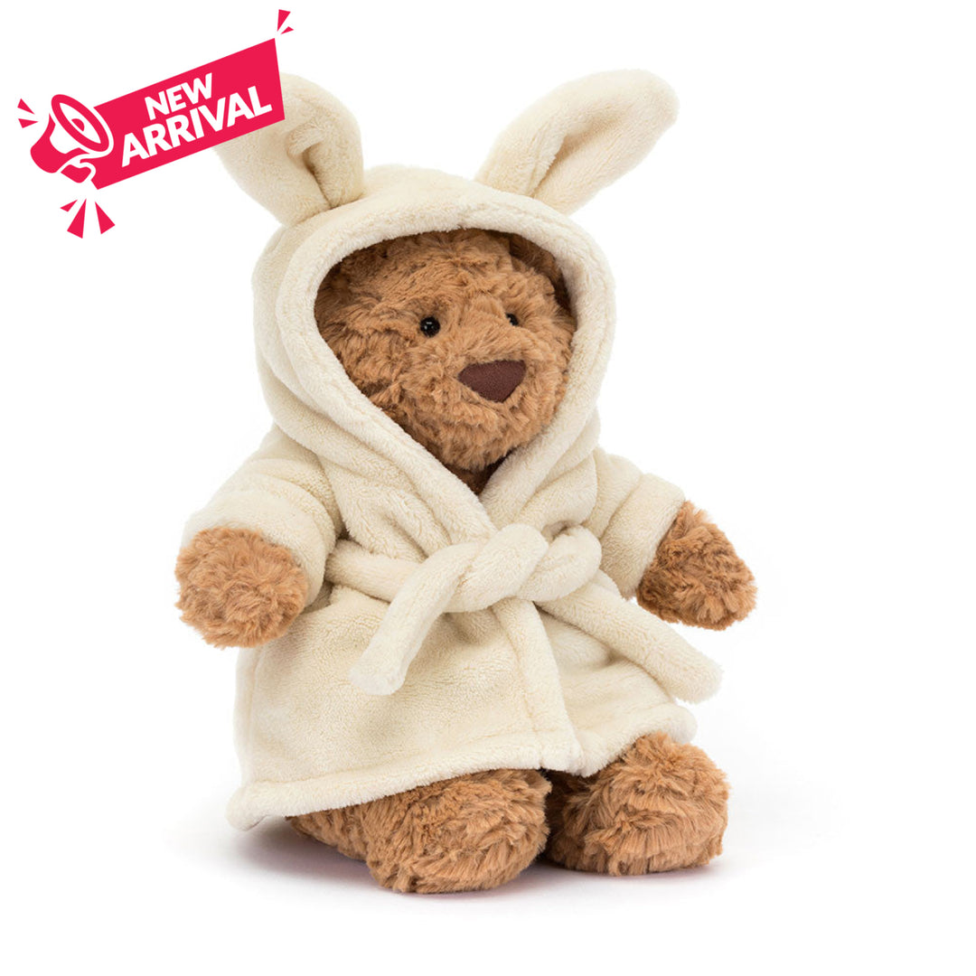 Jellycat Medium Bartholomew Bear Bathrobe