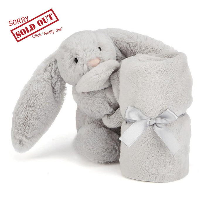 Jellycat Bashful Silver Bunny Soother / Comforter