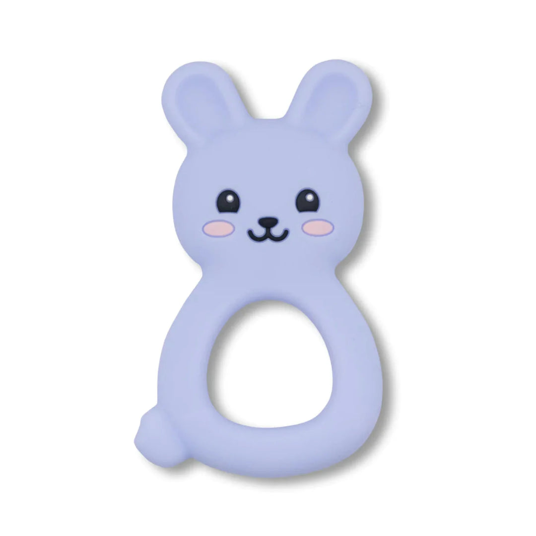 Jellystone Bunny Teether Soft Blue