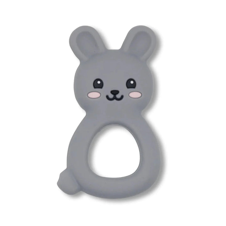 Jellystone Bunny Teether Soft Grey