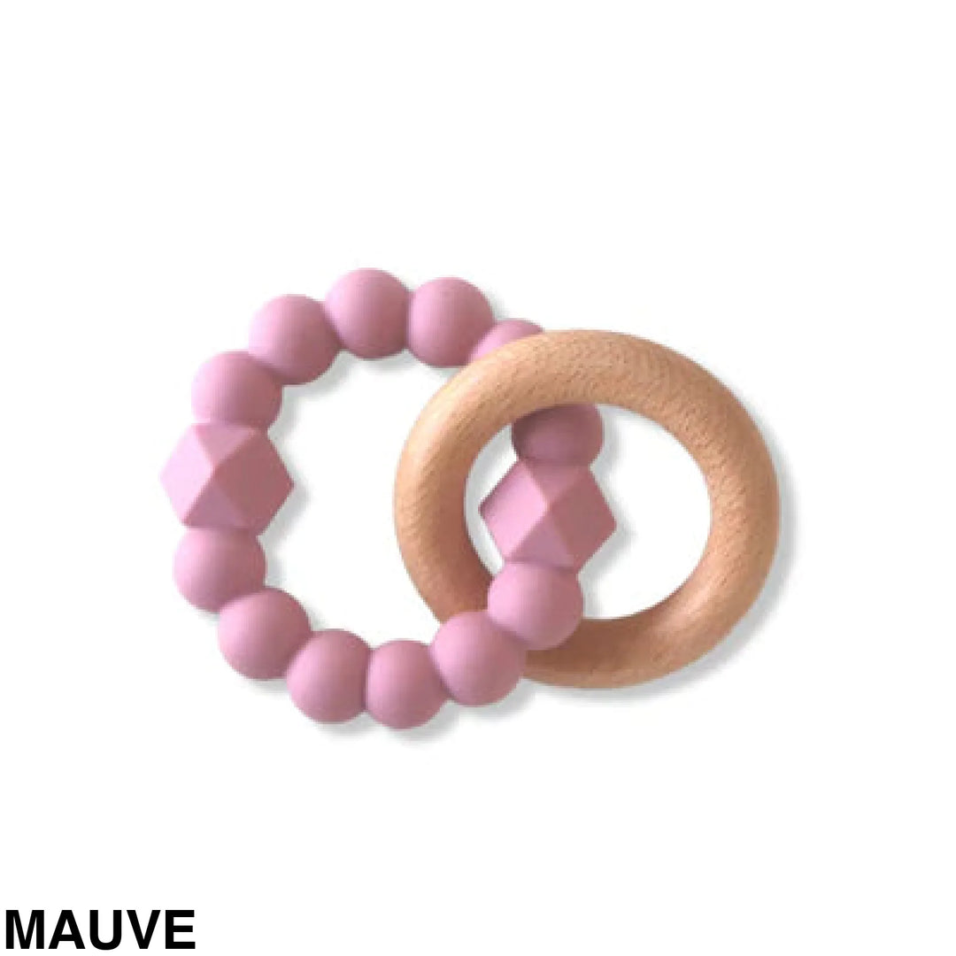 Jellystone Moon Teether Mauve