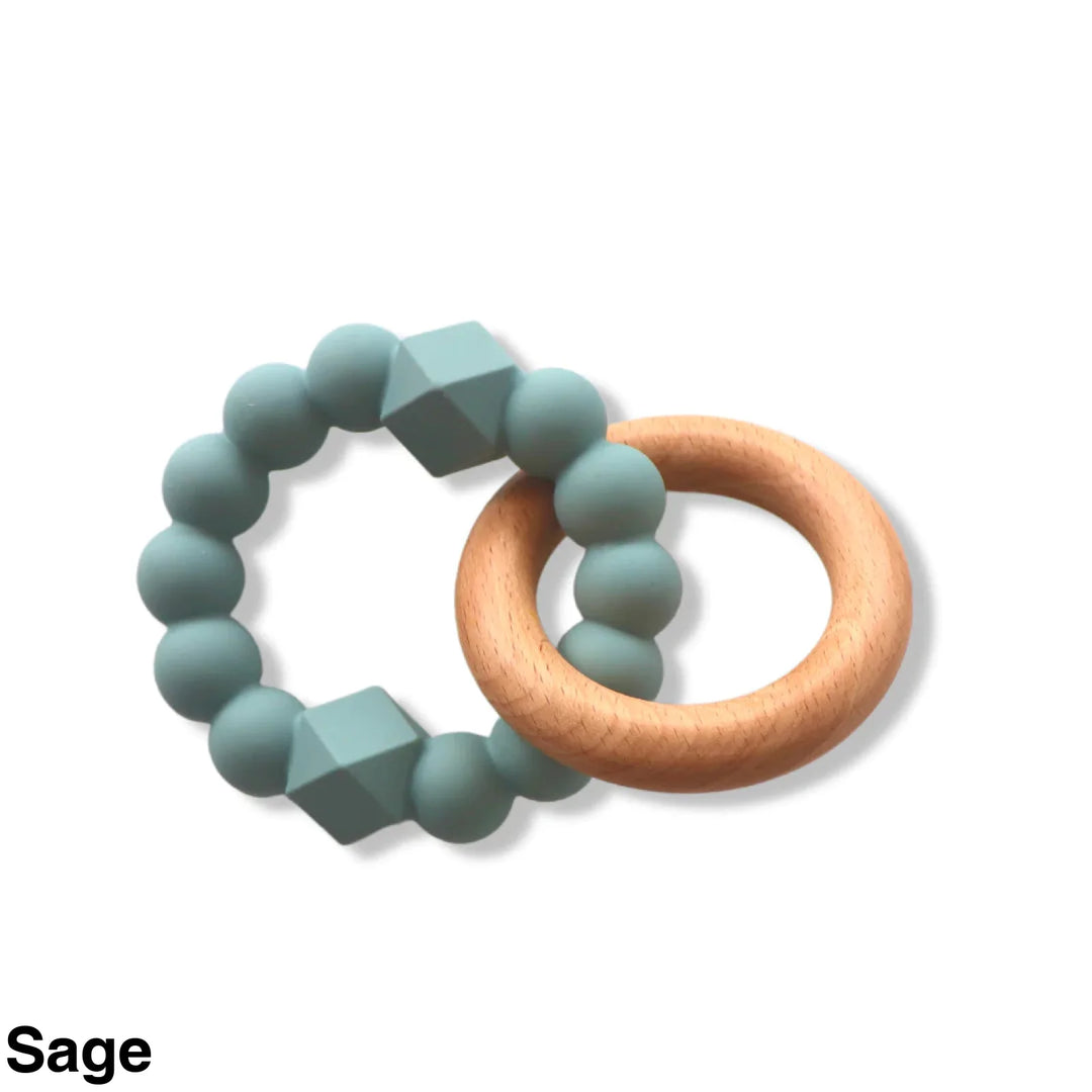 Jellystone Moon Teether Sage