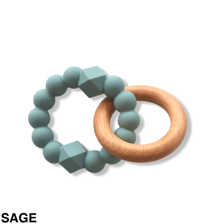 Jellystone Moon Teether Sage
