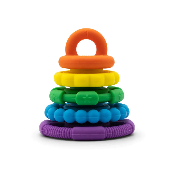 Jellystone Rainbow Stacker & Teether Toy Bright
