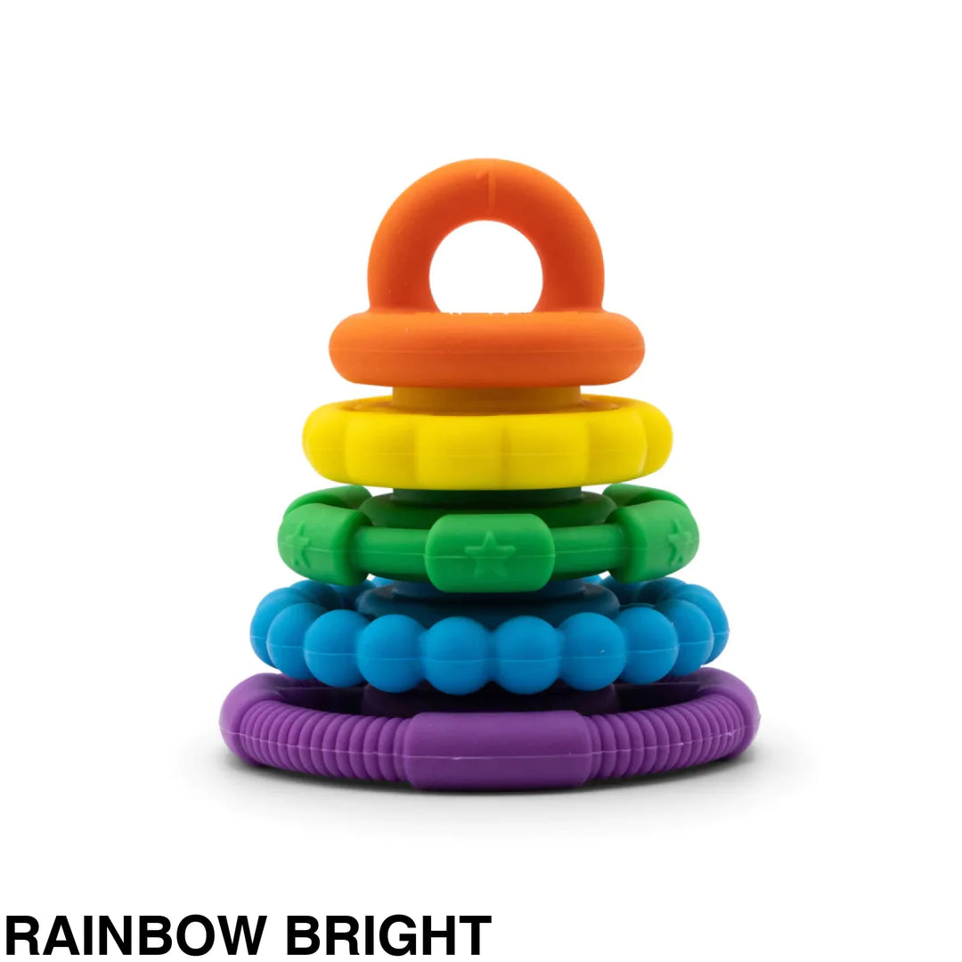 Jellystone Rainbow Stacker & Teether Toy Bright