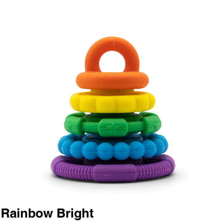 Jellystone Rainbow Stacker & Teether Toy Bright