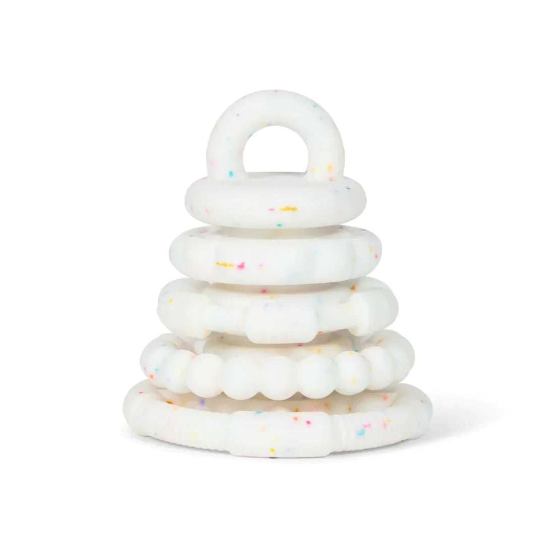 Jellystone Rainbow Stacker & Teether Toy Sprinkle
