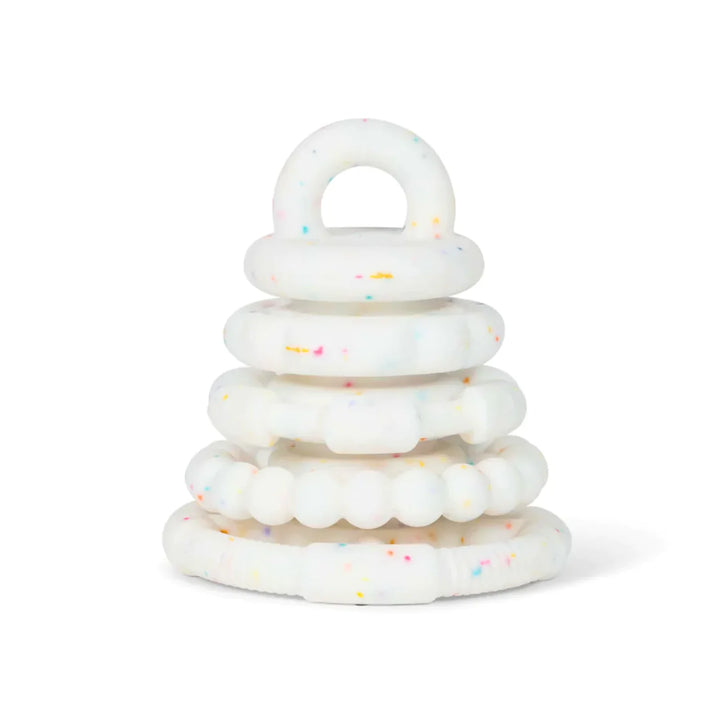 Jellystone Rainbow Stacker & Teether Toy Sprinkle