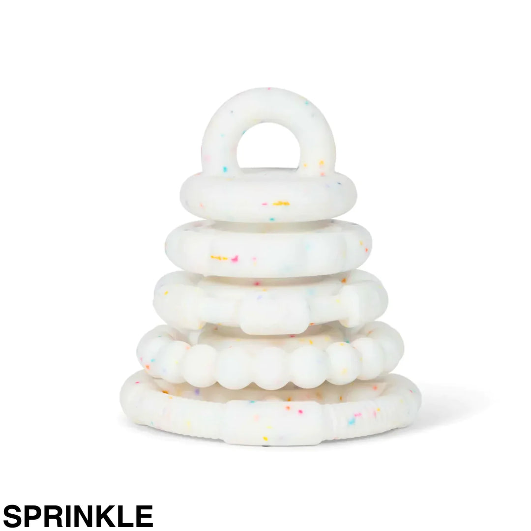 Jellystone Rainbow Stacker & Teether Toy Sprinkle