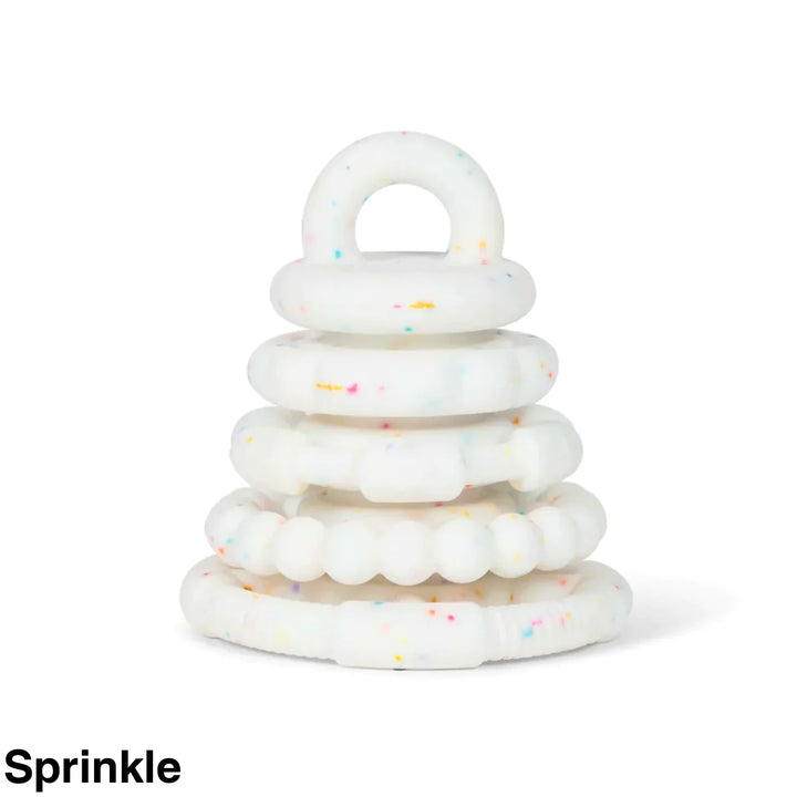 Jellystone Rainbow Stacker & Teether Toy Sprinkle