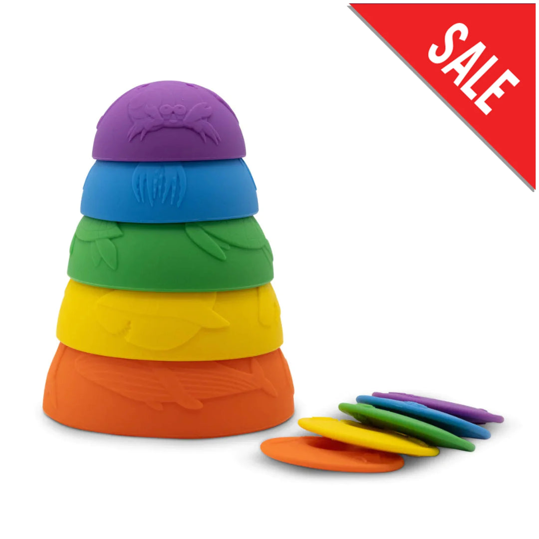 Jellystone Rainbow Stacking Cups Bright