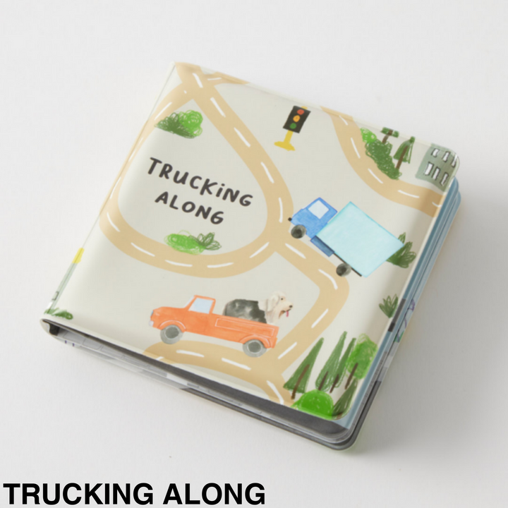 Jiggle And Giggle Bath Book Trucking Along