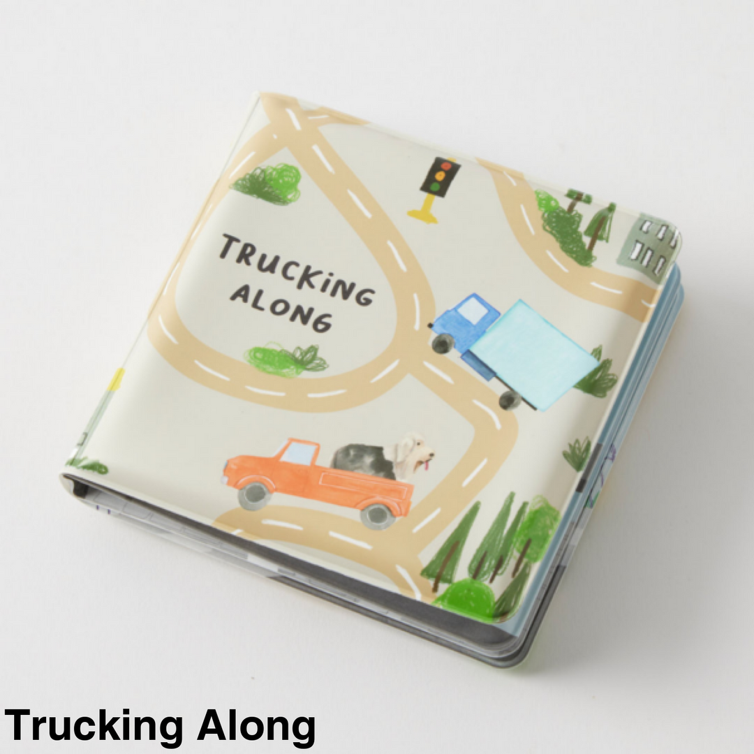 Jiggle And Giggle Bath Book Trucking Along