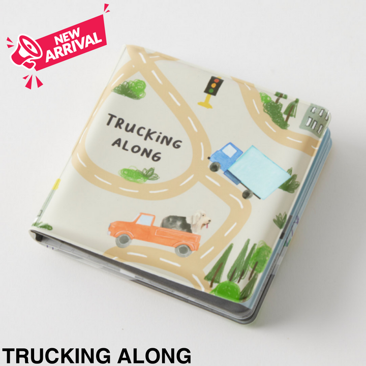 Jiggle And Giggle Bath Book Trucking Along