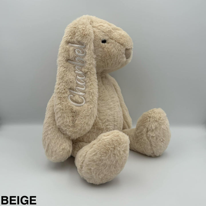 Jiggle and Giggle Bunny Large Beige