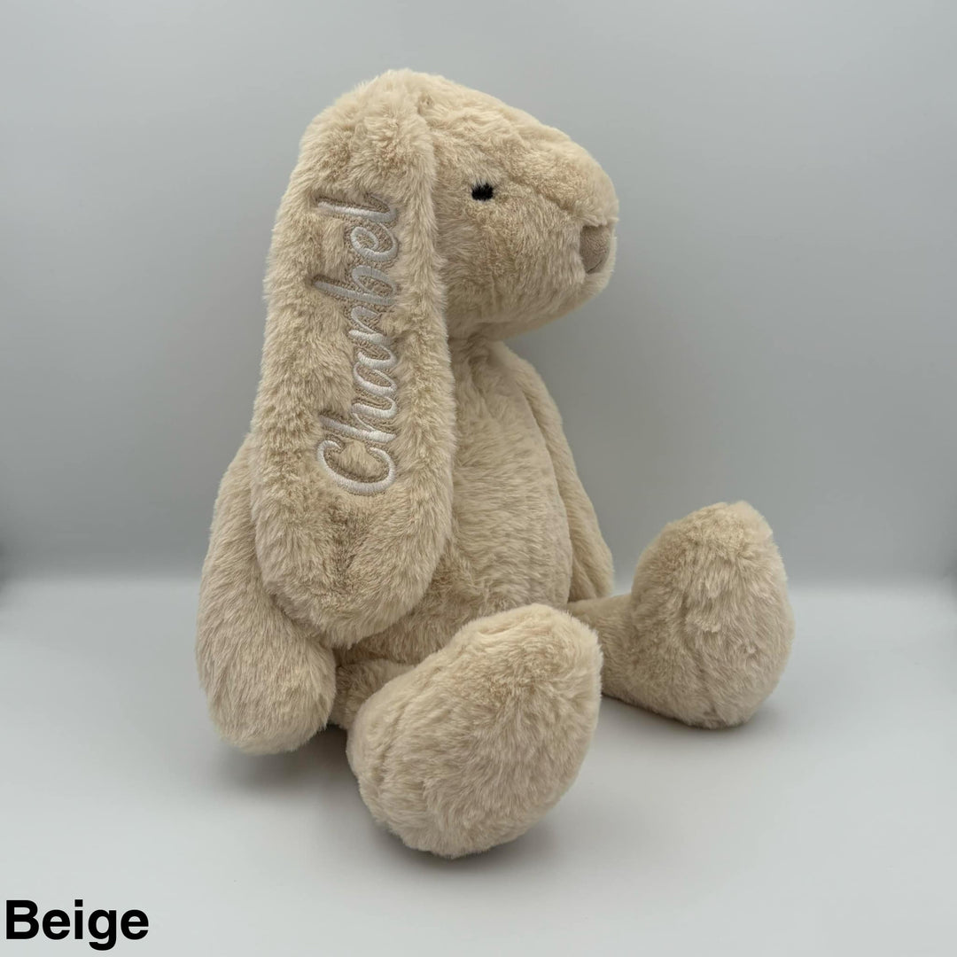 Jiggle and Giggle Bunny Large Beige