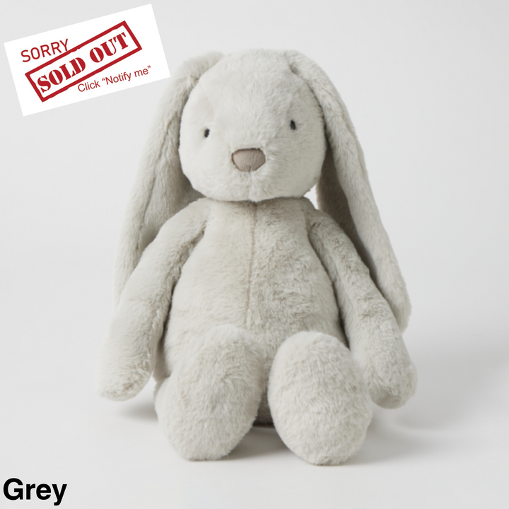 Jiggle And Giggle Large Bunny Grey
