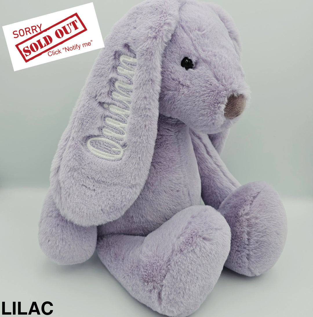 Jiggle and Giggle Bunny Large Lilac