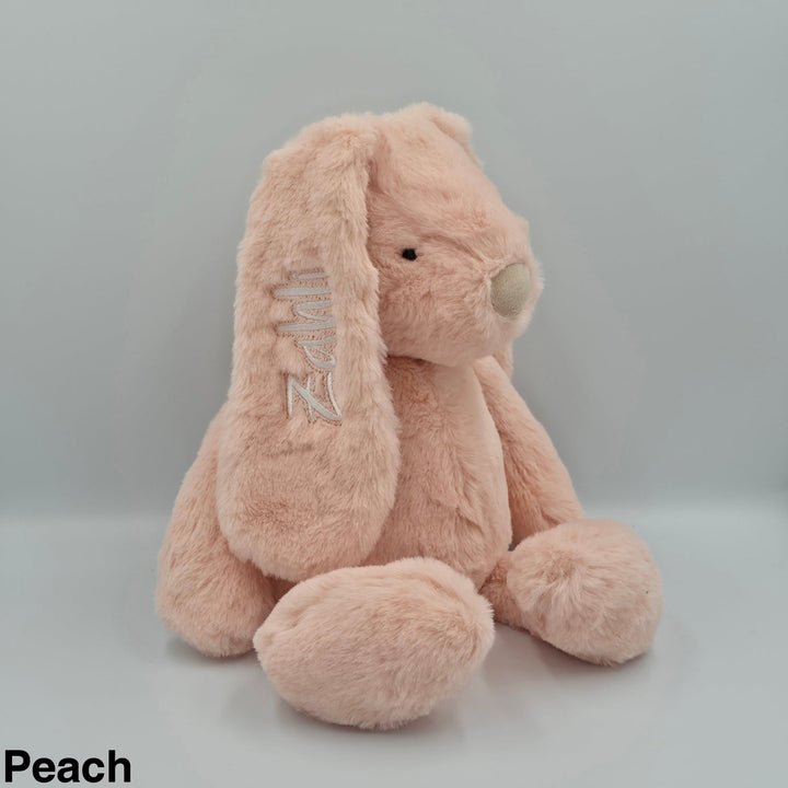 Jiggle and Giggle Bunny Medium Peach