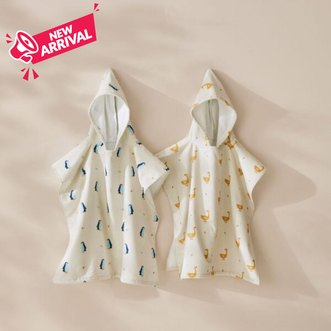 Jiggle and Giggle Hooded Poncho